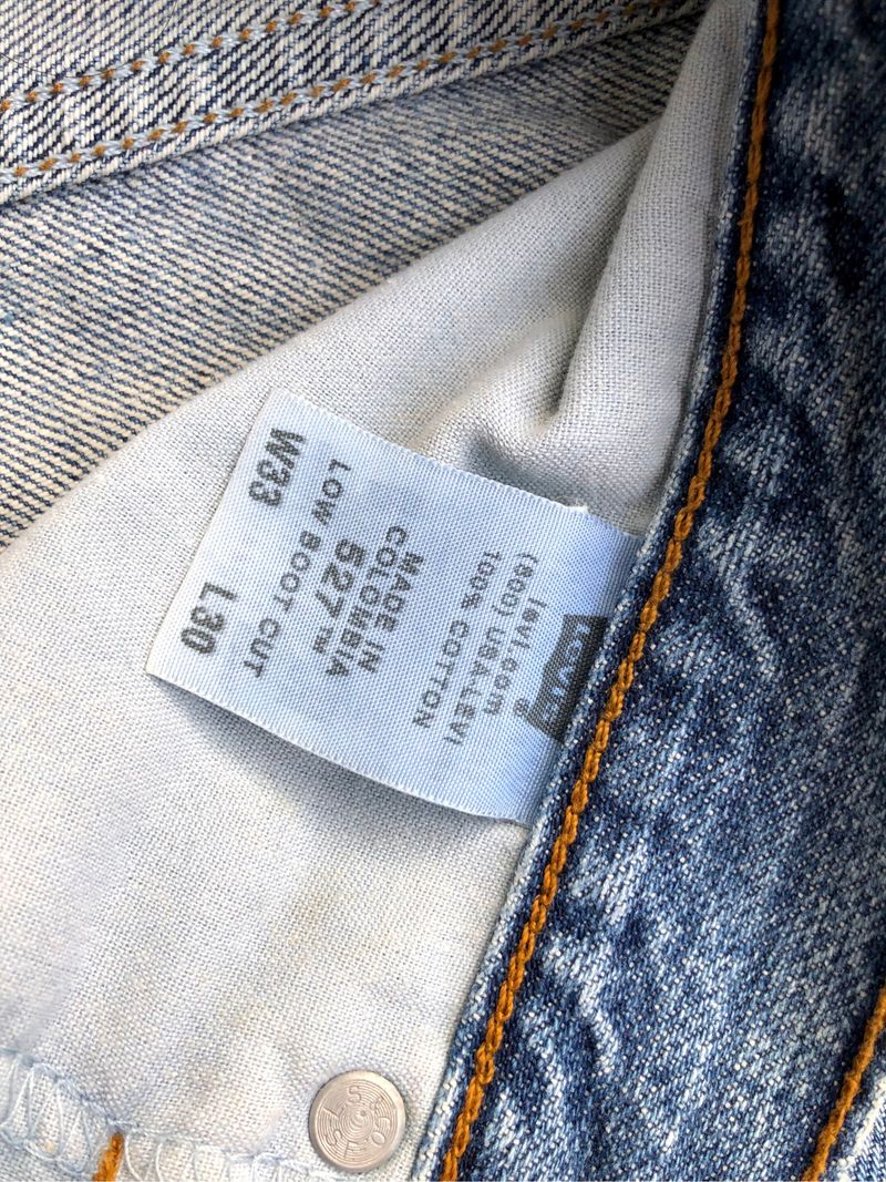 2000's levi's 527 low bootcut jeans, foto 5