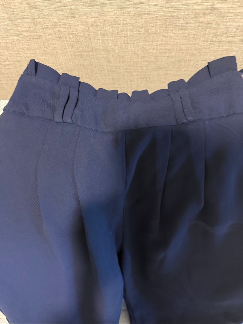 Celana bahan high waist, foto 4