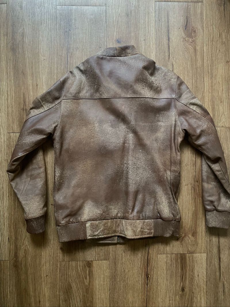 VINTAGE Leather Jacket, foto 2