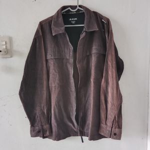 Jaket Kemeja Corduroy Airwalk Vintage Cokelat Tua - Size M