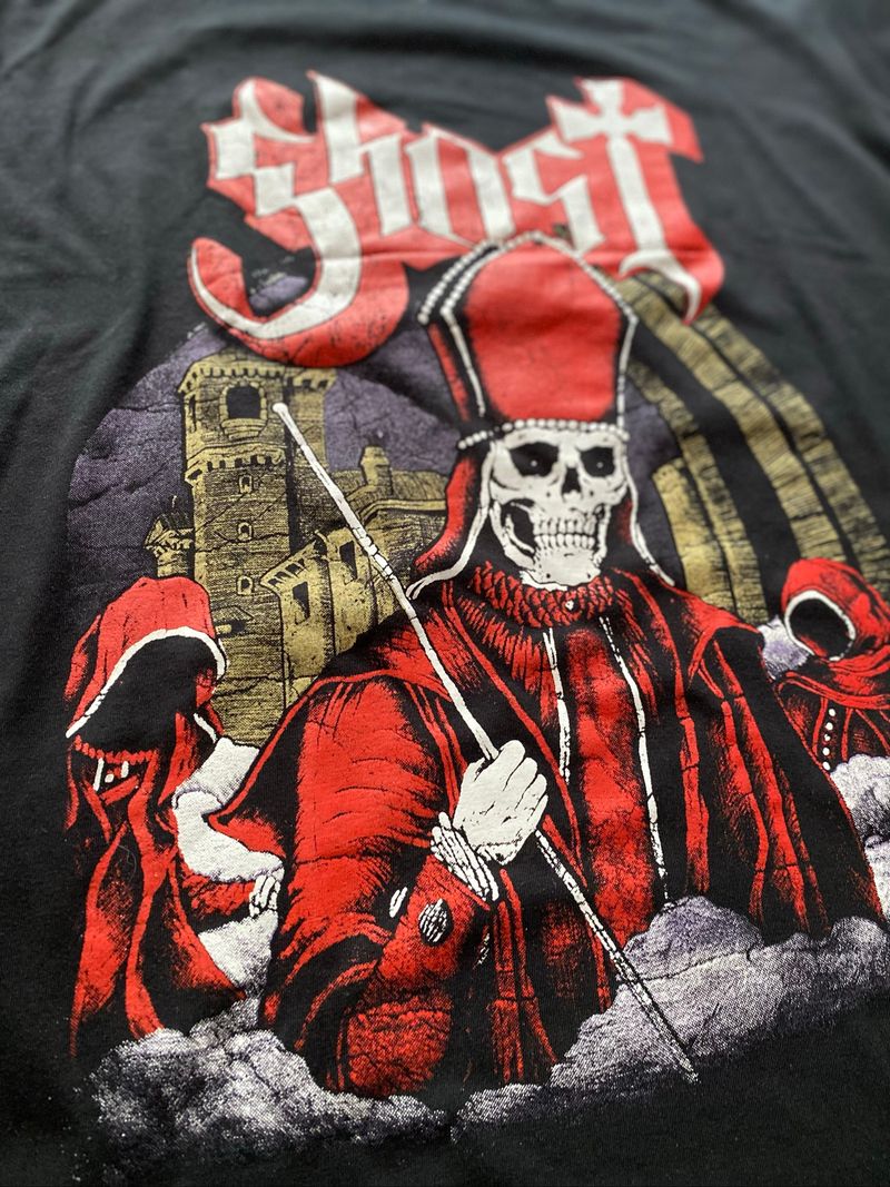 🔥 Kaos Band GHOST Bootleg, foto 2