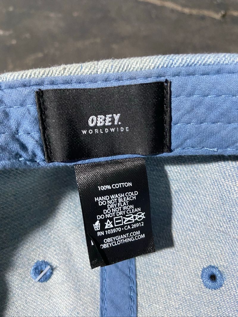 Obey Snapback Cap Dead Stock Unisex, foto 9