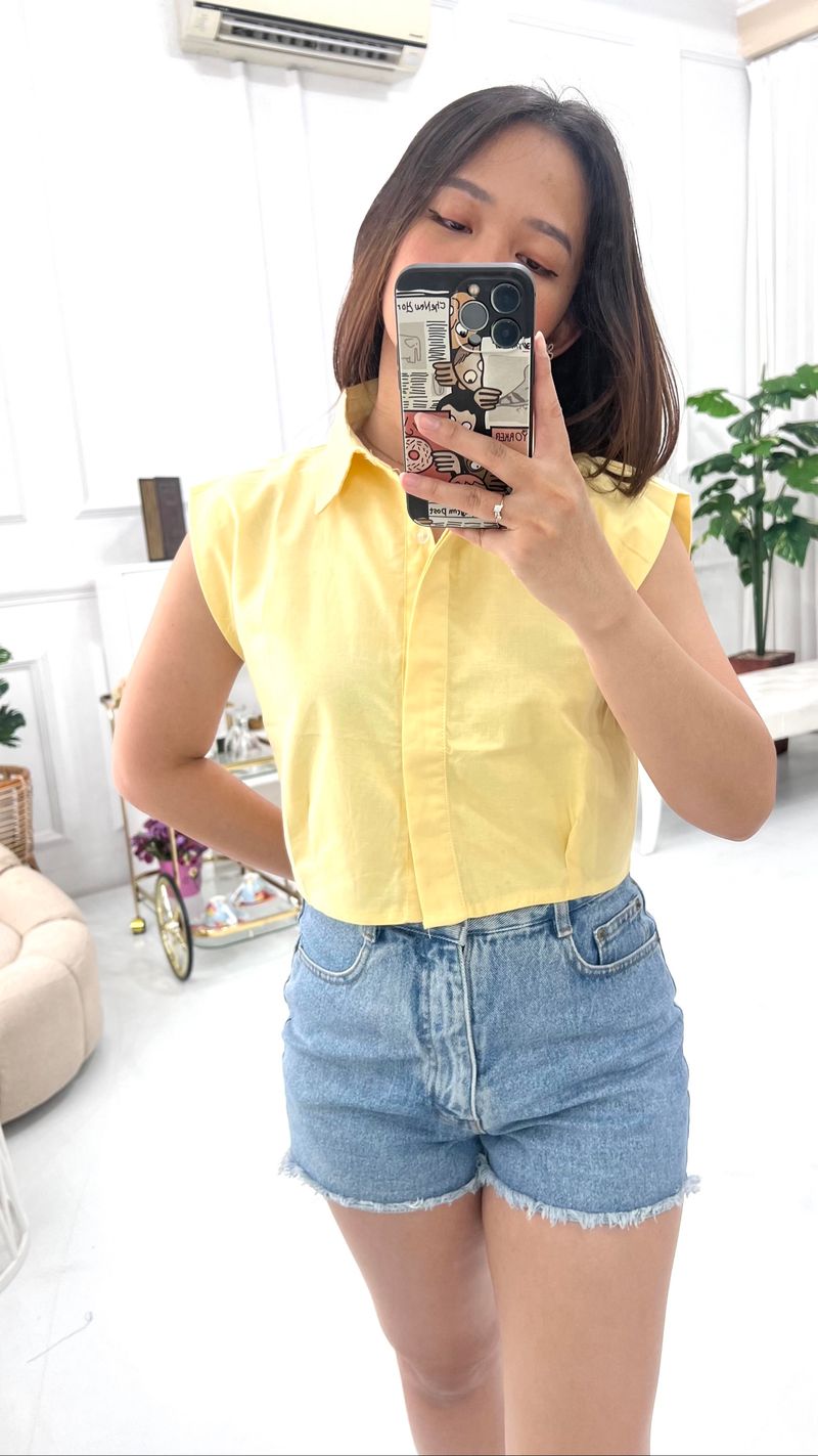 Kemeja Crop Top, foto 2