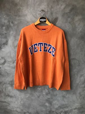 Crewneck veteze knit oversized