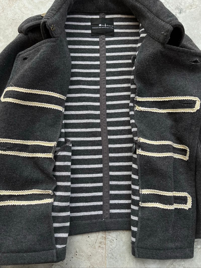 Archive Dark Gray Napoleon Style Jacket, foto 7