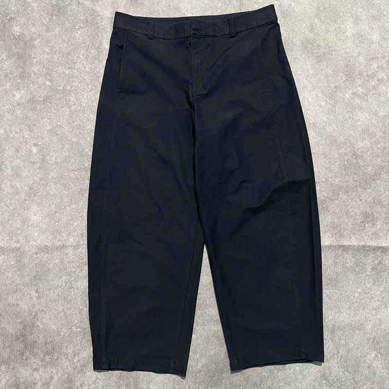 Uniqlo jersey barrel pants preloved, foto 2