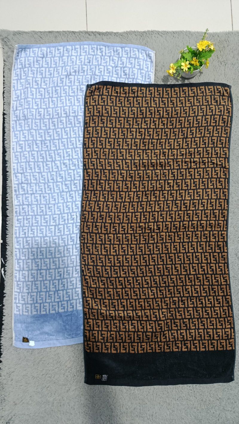 Vintage monogram fendi towel, foto 2