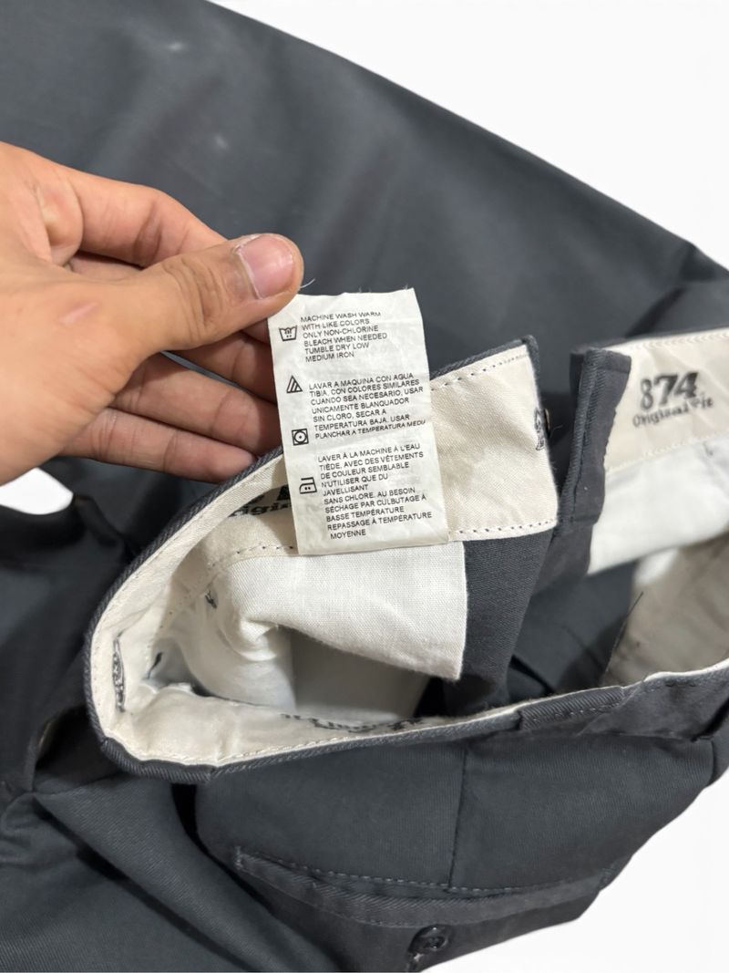DICKIES 874 PANTS DARK GREY, foto 9