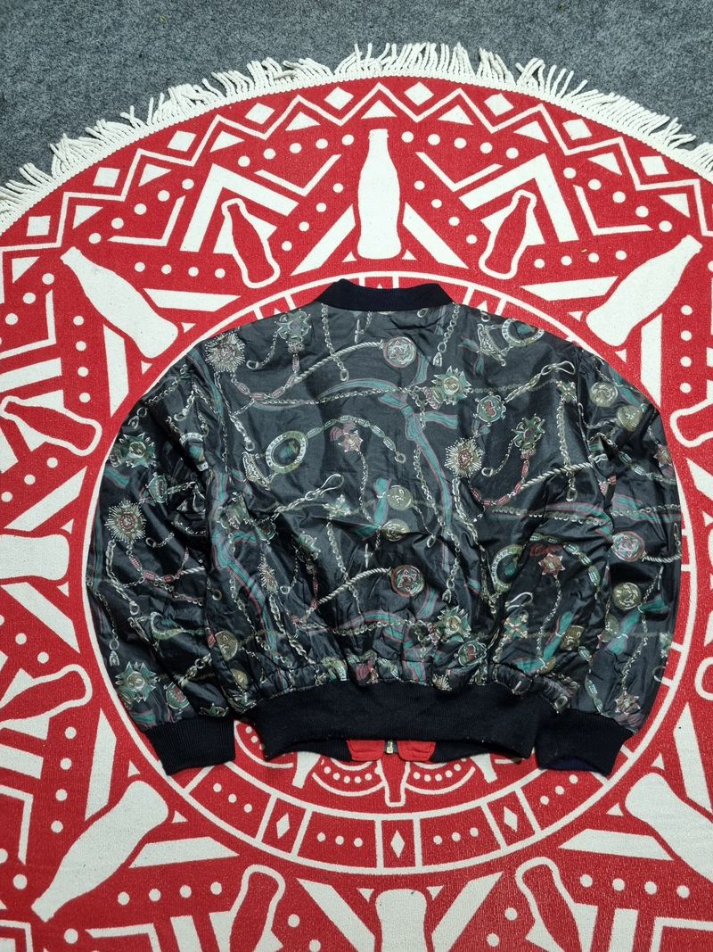 Quied Pie Baroque Reversible Bomber Jacket, foto 6