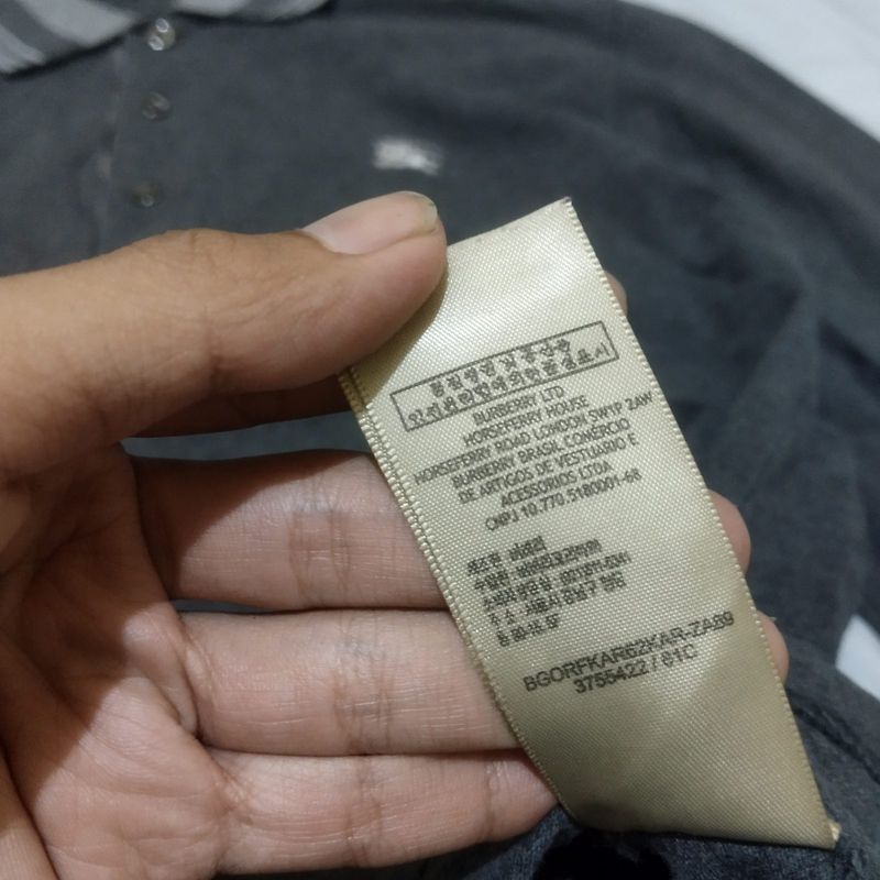kaos polo burberry brit long sleeve, foto 5