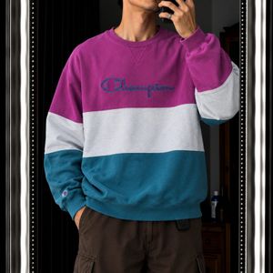 vintage 80s champion colorblok