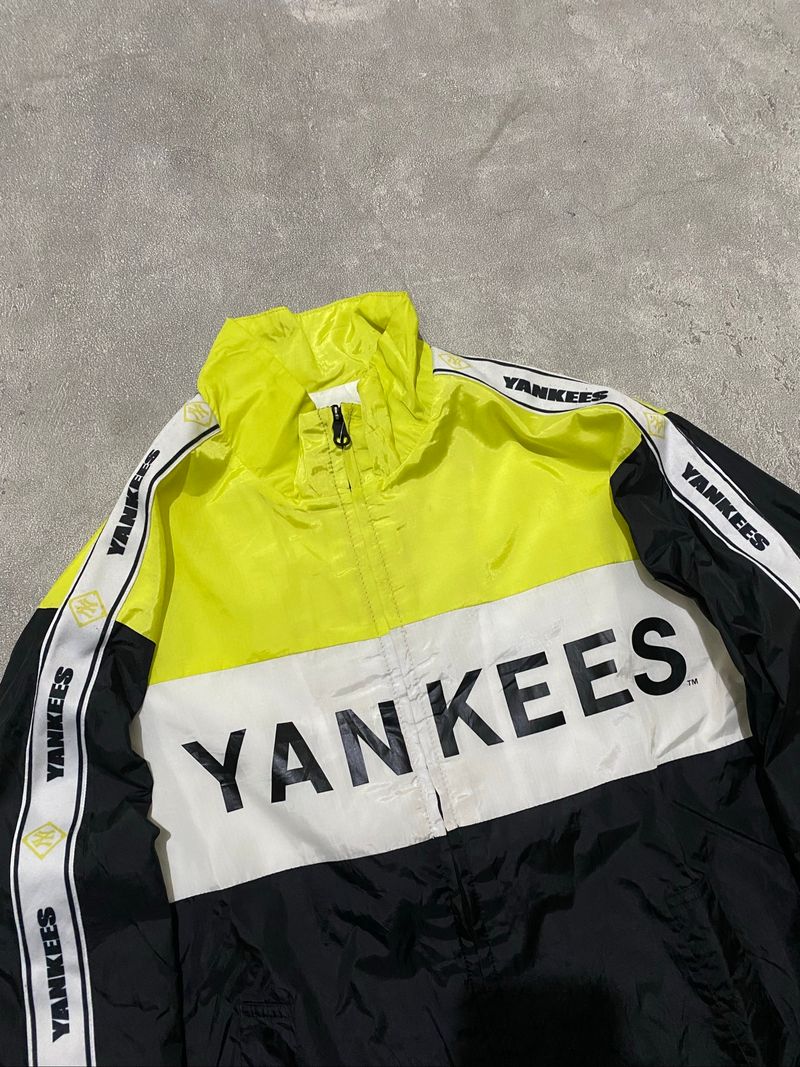 Yankees Side Tape Colorblock Windbreaker Jacket, foto 4