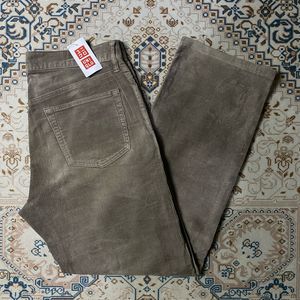 Streetwear Casual Casual pants Pria tan
