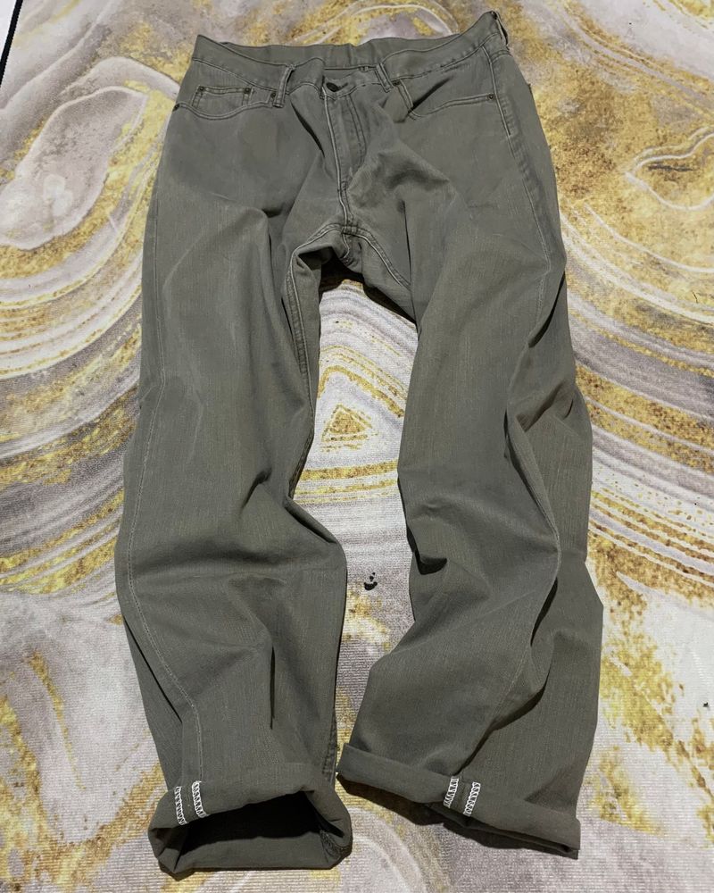 SELVEDGE ACCENT OLIVE GREY JEANS, foto 6