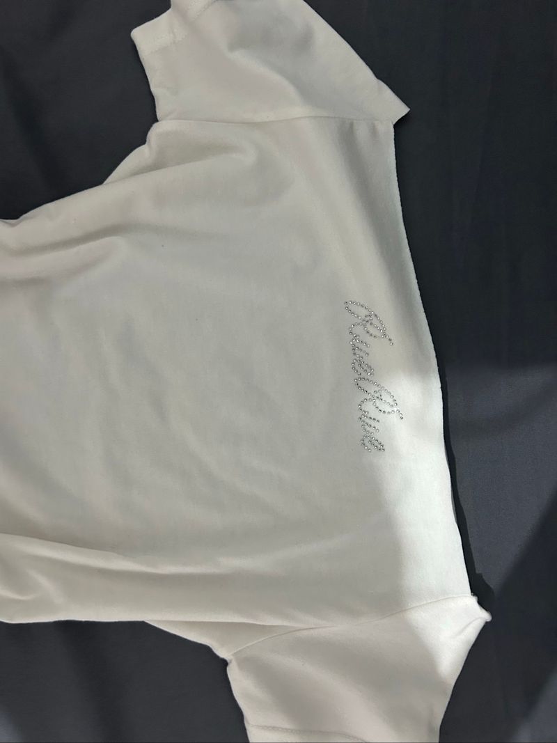 rue off shoulder white top, foto 3