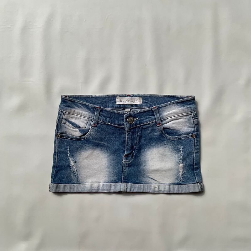 Y2K Euphoria Denim Skirt, foto 2