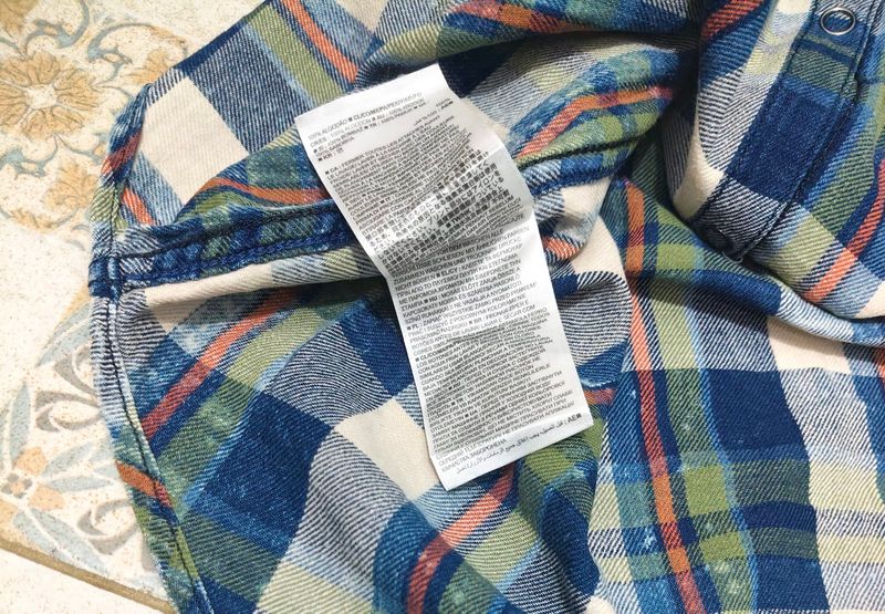 GAP 1969 Vintage Style Plaid Flannel, foto 7