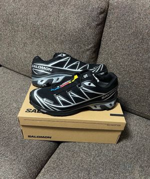 [Termurah] Sneakers - Salomon XT-6 Gore-Tex Black Silver