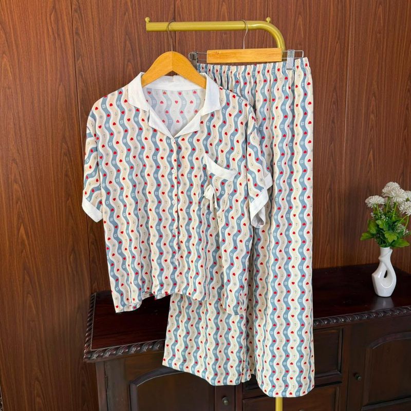 ONE SET PIYAMA MOTIF TERBARU, foto 2