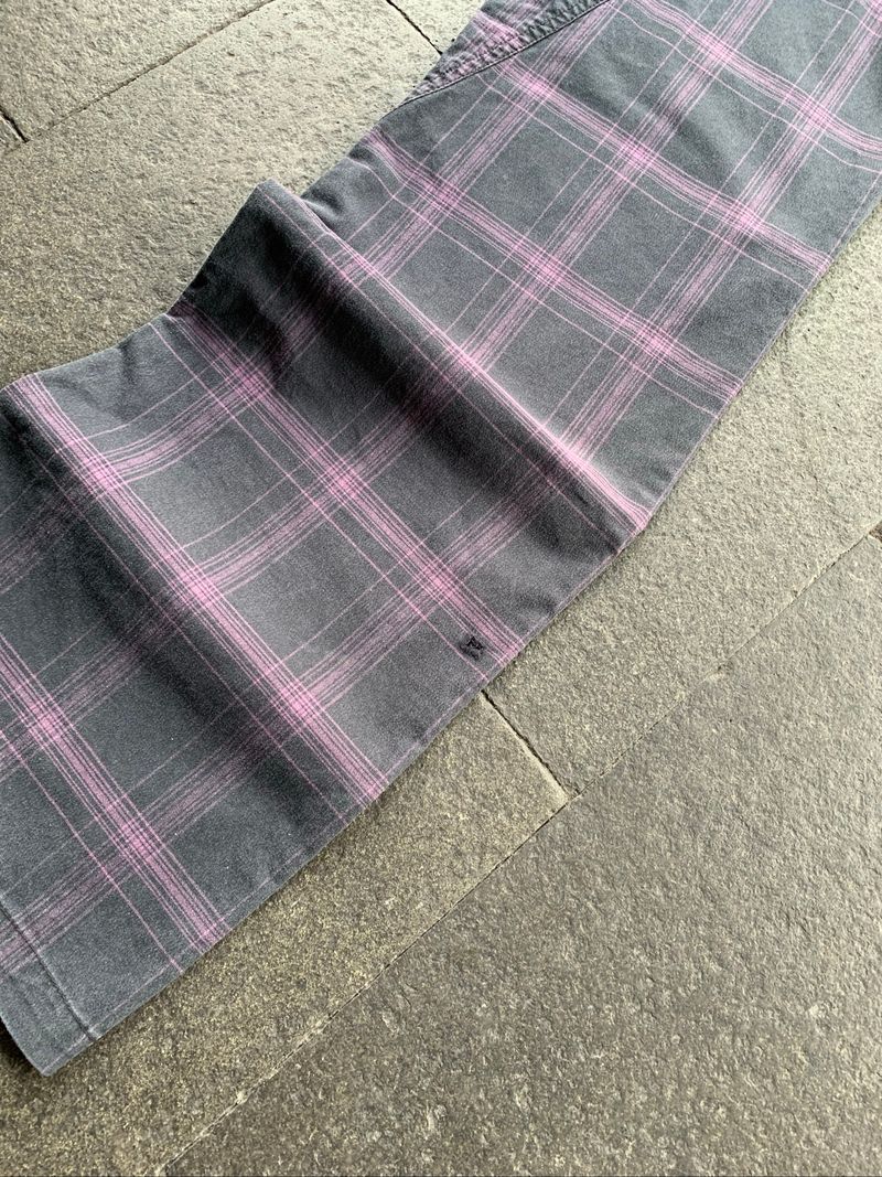 VINTAGE OAKLEY PLAID PATTERN BOOTCUT PANTS, foto 8