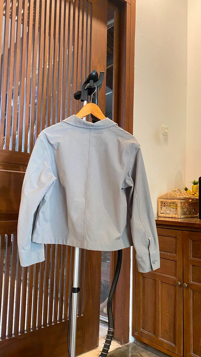 uniqlo jersey short jacket / relaxed jacket, foto 2