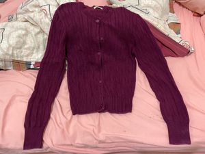 KaraKiri Carol Cable Knit Cardigan