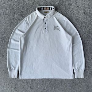 LONG SLEEVE POLO SHIRT BURBERRY