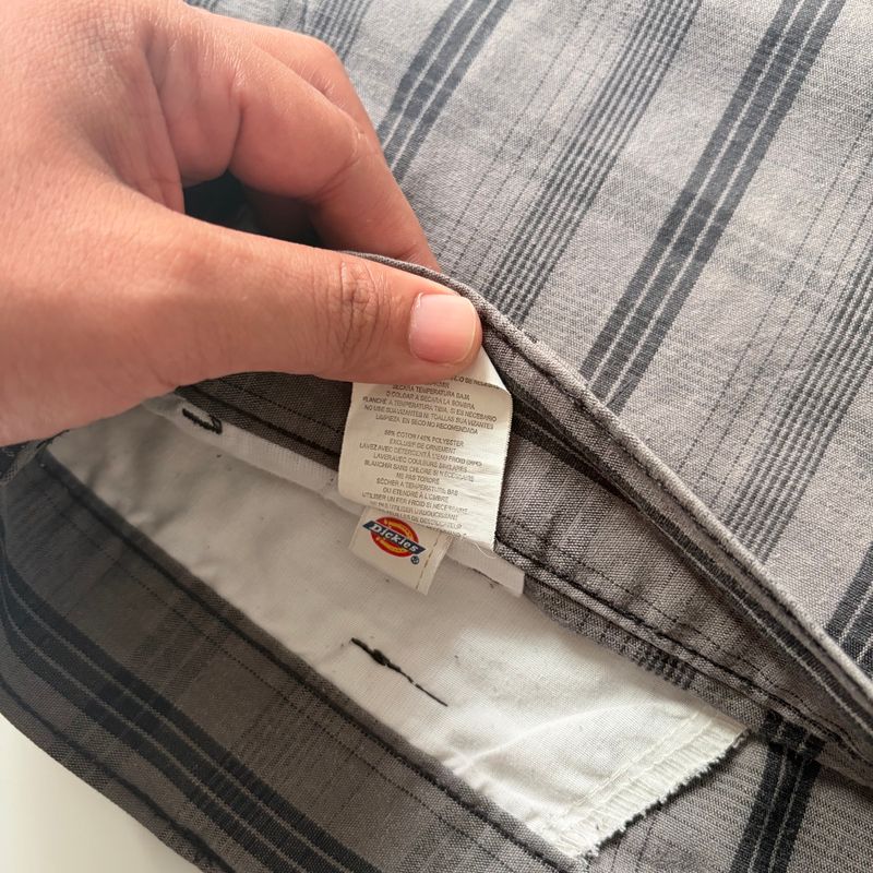 Dickies Plaid Short Pants cell pocket, foto 2