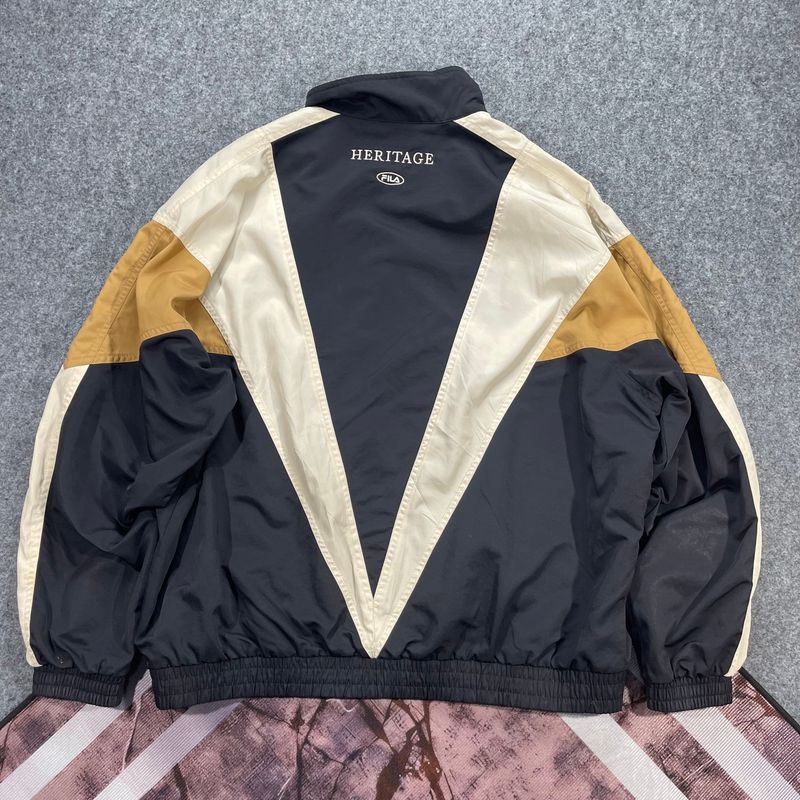 Jaket windbreaker colourblock Fila heritage second, foto 9