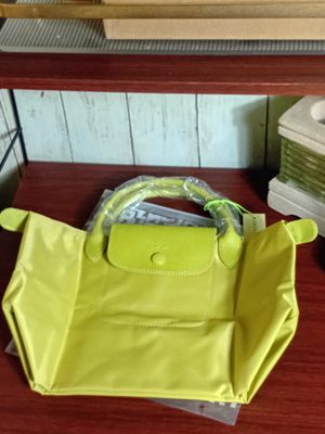 Longchamp Le Pliage One SLH Small Tote Lime