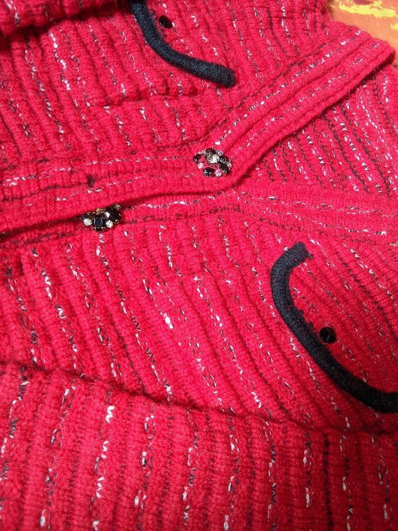 cardigan rajut tebal, foto 2