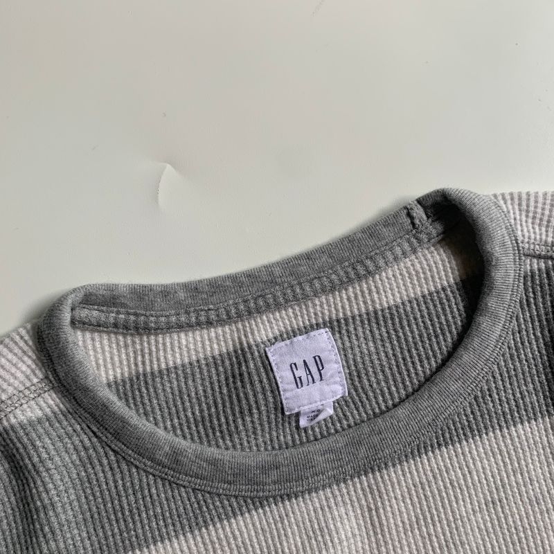 Long sleeve tshirt Gap stripe, foto 5