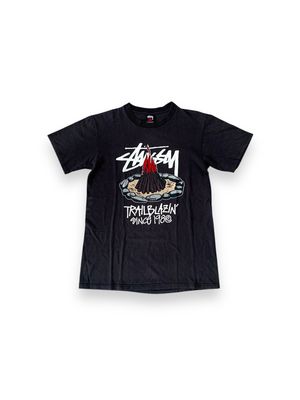 Stussy Vintage Y2K T-shirt Pria red black
