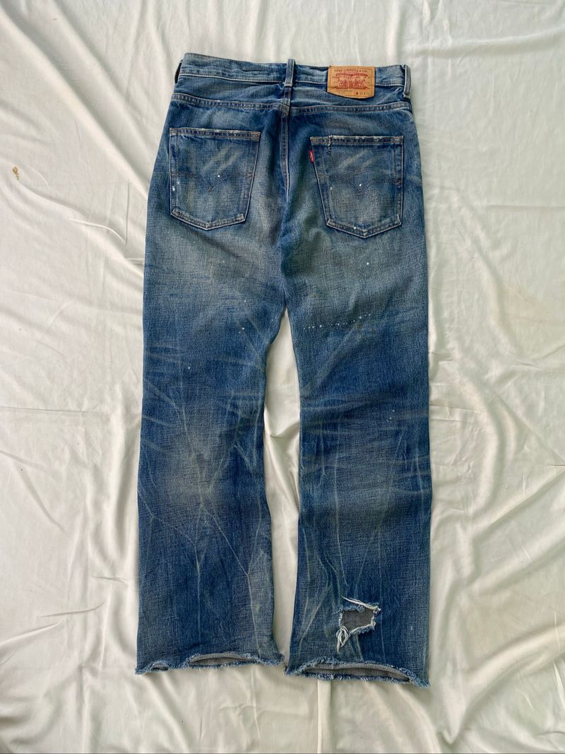 LEVI’S 517 BLUE DENIM JEANS, foto 8