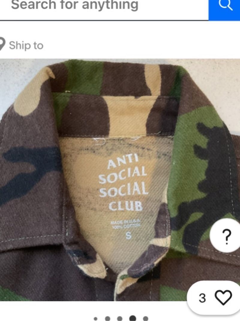 ASSC Camoflag flannel shirt, foto 9