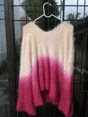 fluffy sweater