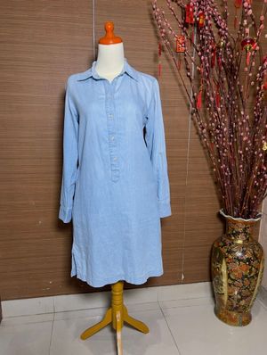 Dress denim uniqlo