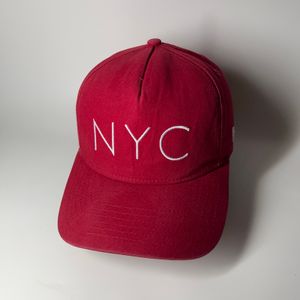 Topi New Era NYC Red A Frame