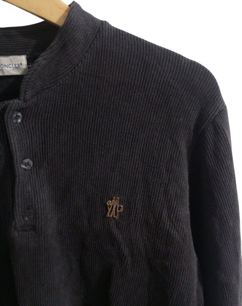 MONCLER CORDUROY LONG SLEEVE TSHIRT, foto 5