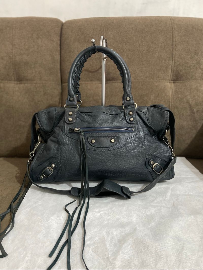 Balenciaga city dark navy regular, foto 9