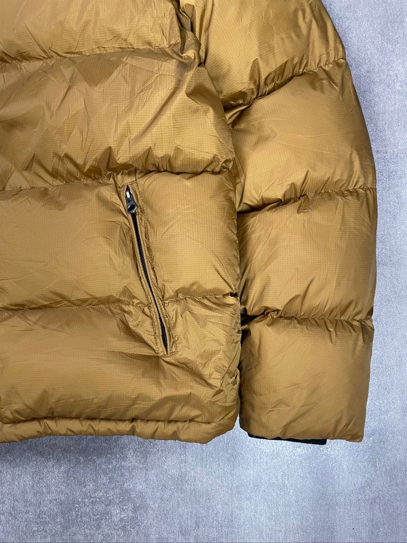 SCHOTT NYC UTAH PUFFER JACKET GOLD/NOIR, foto 3