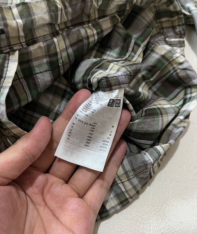 Plaid Jacket Hooded Uniqlo, foto 6