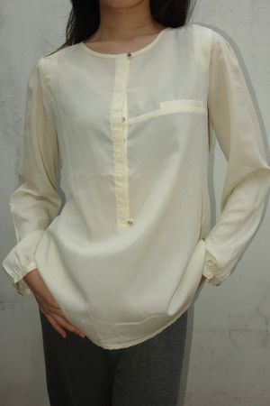 White Fointeer longsleeve top