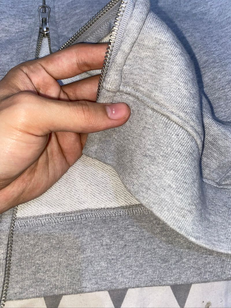 Hoodie double zipper, foto 3