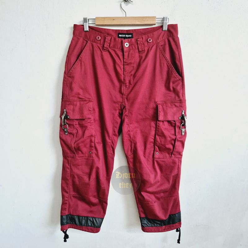 Rescue squad Celana Crop Pants Cargo Size 31, foto 2