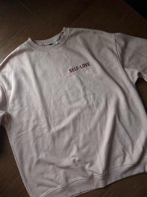 self love sweater h&m