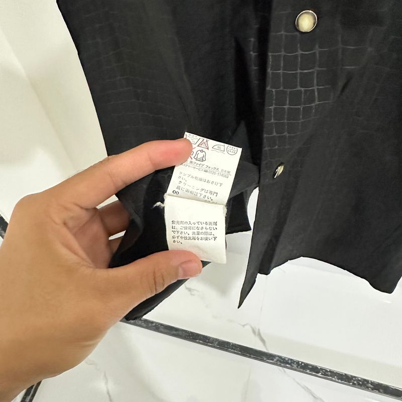 PPFM CROCODILE SKIN PATTERN BUTTON UP SHIRT, foto 6