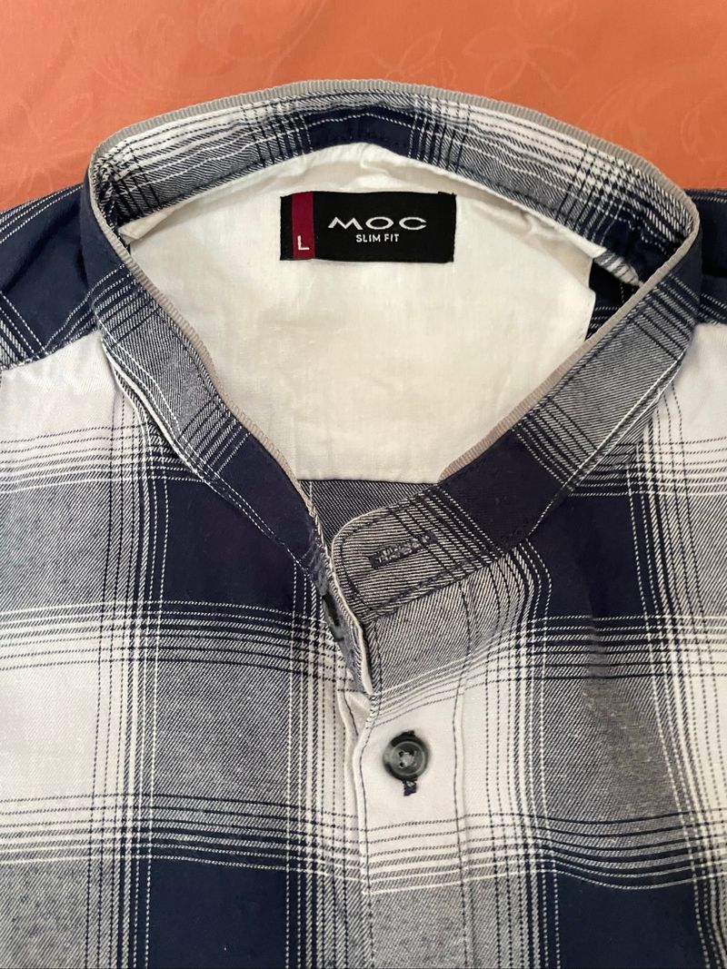 kemeja linen lengan pendek, foto 2