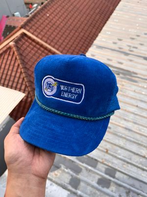 Topi corduroy tali kapal NORTHERN ENERGY trucker mesh jaring