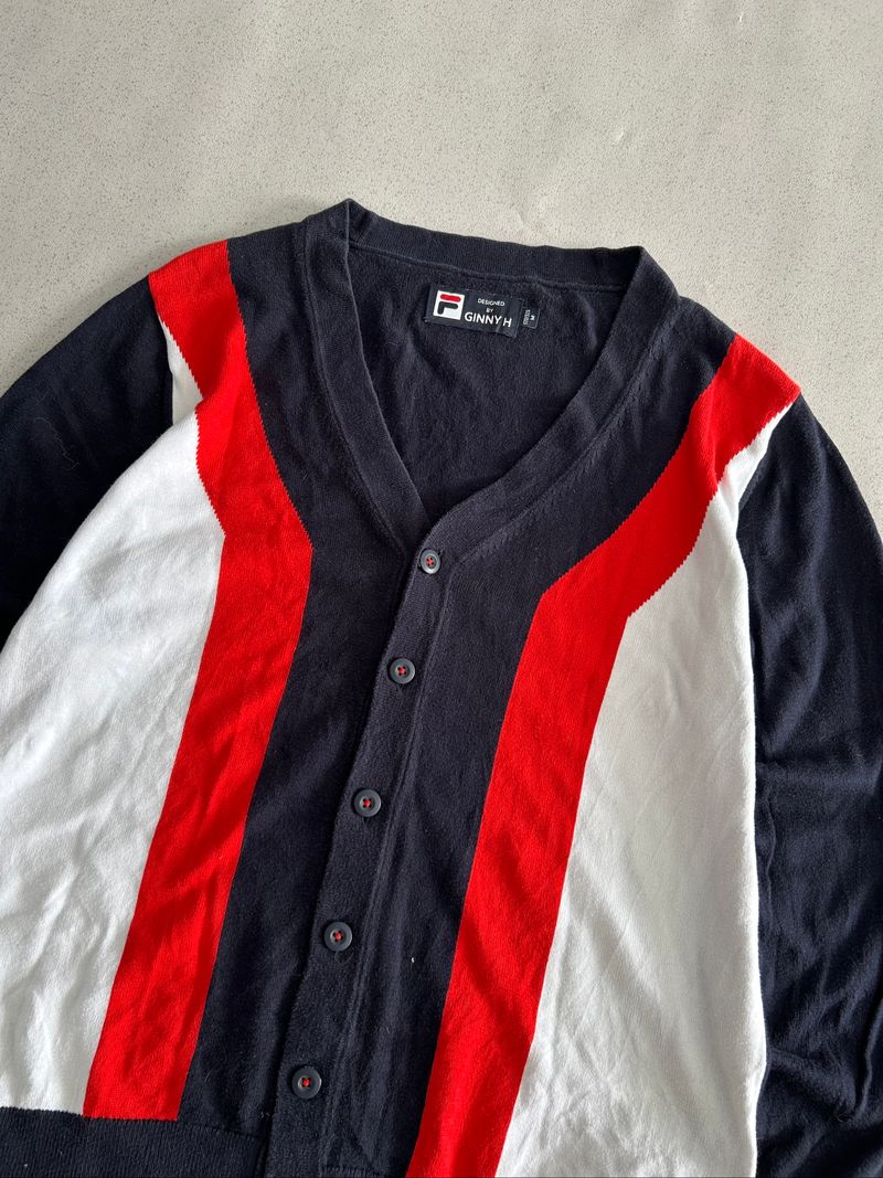 Fila x Ginny H Patterned Cardigan Knit, foto 3